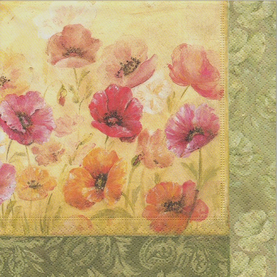 Serviettage 5 Serviettes En Papier Fleurs Coq 5998255 D106 D8979 7ff37 570x0